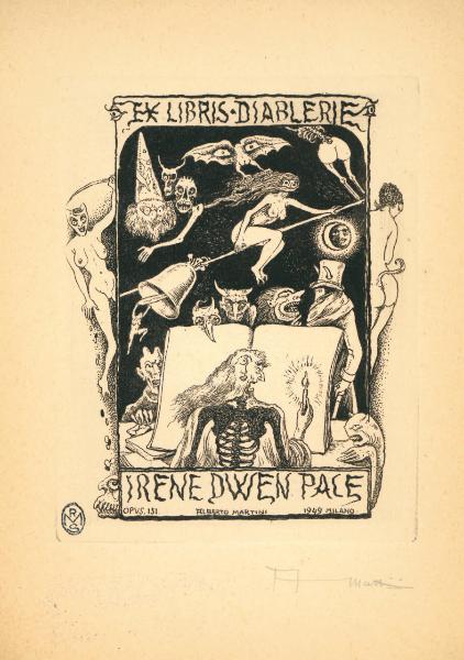 Ex Libris Irene Dwen Pace (Diablerie, opus 151)