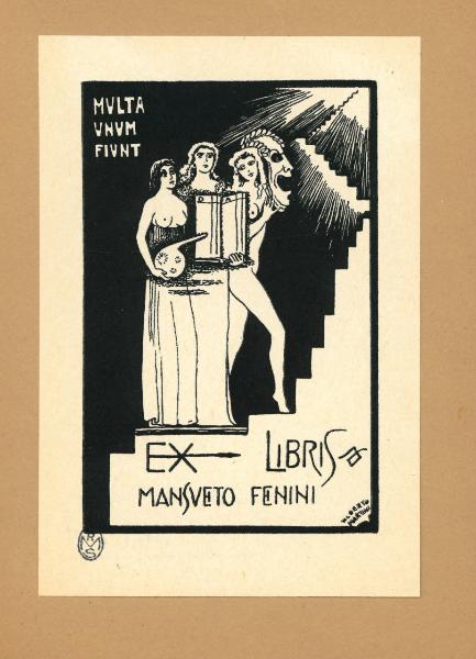 Ex Libris Mansueto Fenini (Multa unum fiunt)