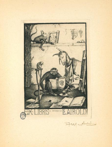 Ex Libris (le metamorfosi di) Luigi dr. Airoldi