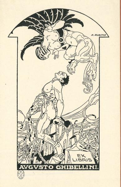 Ex Libris Augusto Ghibellini