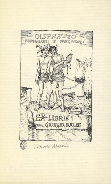 Ex Libris Giorgio Balbi (Disprezzo, formalismi e pregiudizi