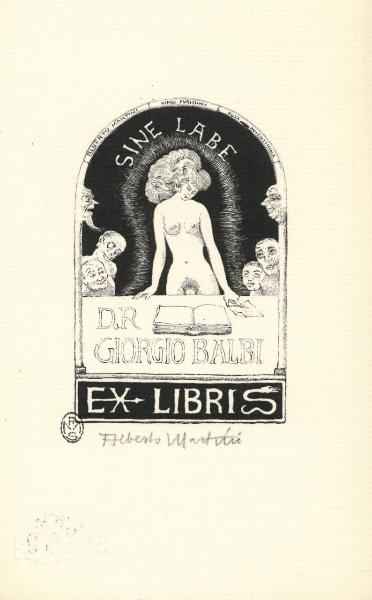 Ex Libris Giorgio Balbi (Sine labe)