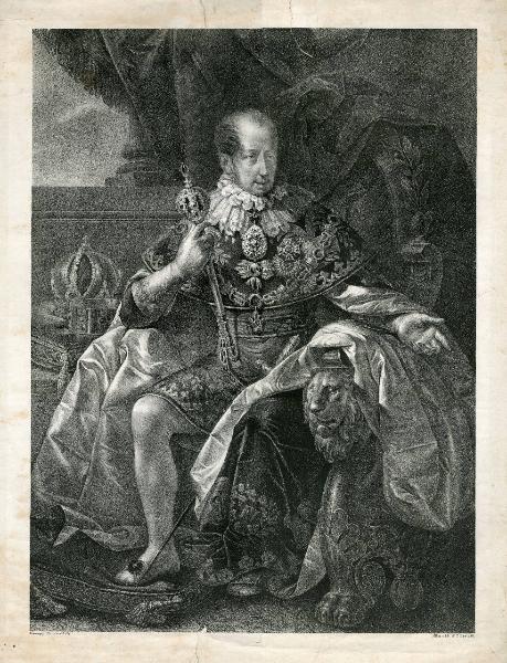 Ritratto di Ferdinando I d'Asburgo Lorena, Imperatore d'Austria e Re d'Ungheria