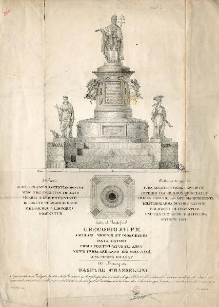 Monumento a papa Gregorio XVI