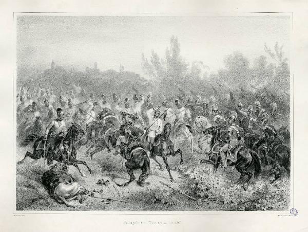 Combattimento di cavalleria presso il Volta,il 27 luglio 1848