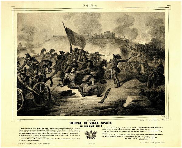 Difesa di Villa Spada, 30 giugno 1849