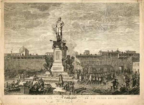 Uscita dei Francesi dalla piazza di Livorno, 14 marzo 1797