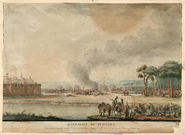 BATTAGLIA DI PIACENZA Ossia Vittoria riportata dalle Gloriose Armate Imperiali sopra i Francesi il giorno 20 Giugno 1799