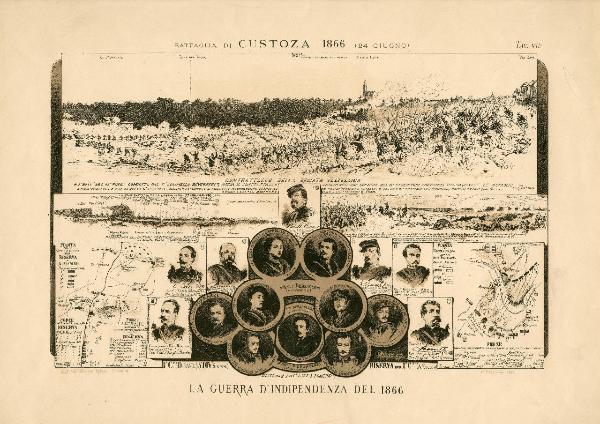 Battaglia di CUSTOZA 1866 (24 giugno)LA GUERRA D'INDIPENDENZA DEL 1866