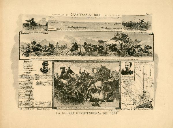 Battaglia di CUSTOZA 1866 (24 giugno)LA GUERRA D'INDIPENDENZA DEL 1866