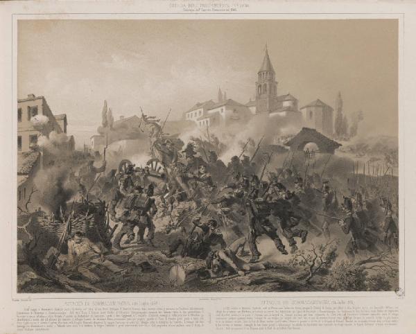 ATTACCO DI SOMMACAMPAGNA (24 Luglio 1848)