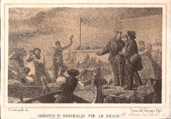 Imbarco di Garibaldi per la Sicilia