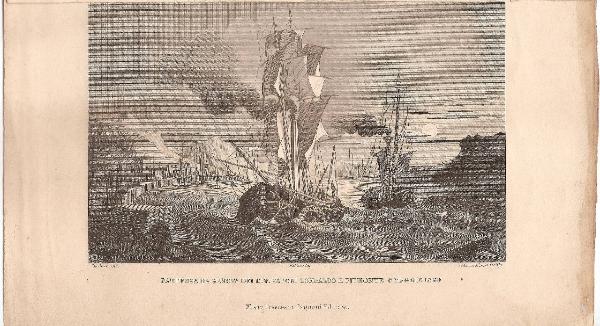 Partenza da Genova dei due vapori Lombardo e Piemonte 6 Maggio 1860