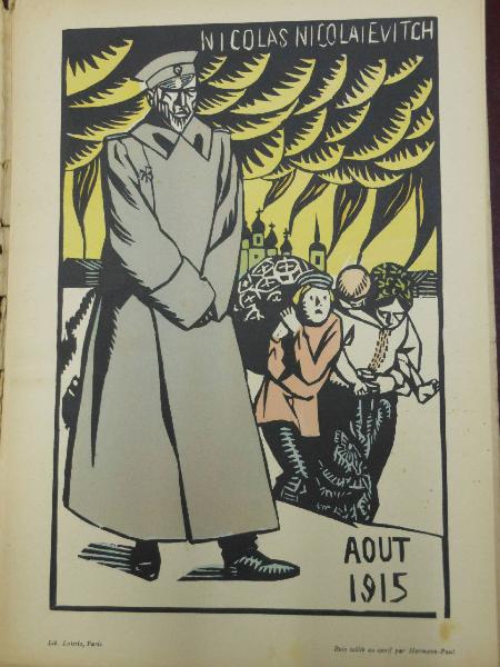 Calendrier de la Guerre 2° Année Aout 1915 Juillet 1916 par Hermann-Paul