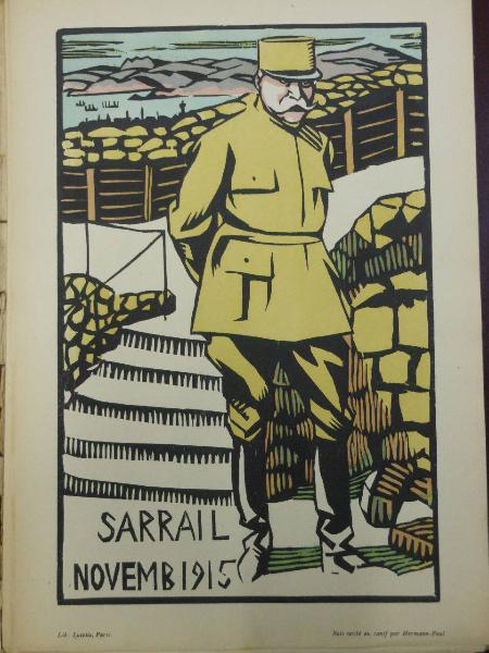 Calendrier de la Guerre 2° Année Aout 1915 Juillet 1916 par Hermann-Paul