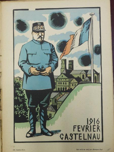 Calendrier de la Guerre 2° Année Aout 1915 Juillet 1916 par Hermann-Paul