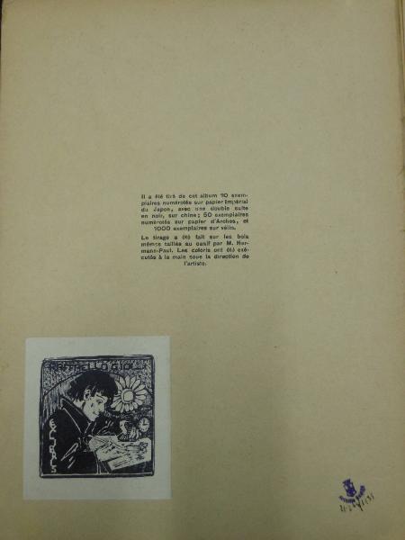 Calendrier de la Guerre 2° Année Aout 1915 Juillet 1916 par Hermann-Paul