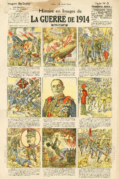 Histoire en images de La guerre de 1914