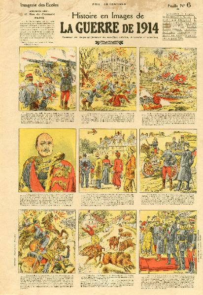 Histoire en images de la guerra de 1914