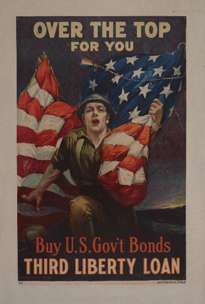 OVER THE TOP FOR YOUBuy U.S. Gov't Bonds THIRD LIBERTY LOAN