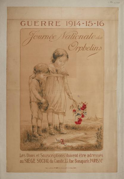 GUERRE 1914-15-16Journée Nationale des Orphelins