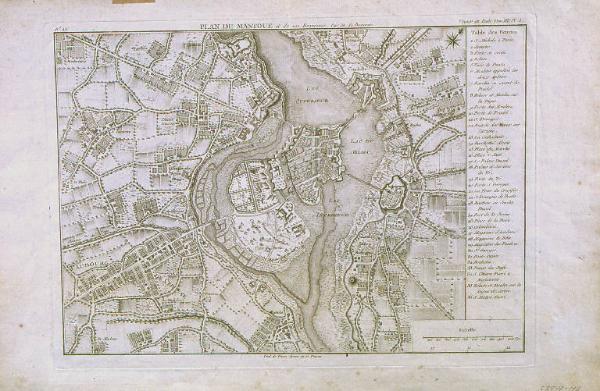 Plan de Mantoue et de ses Environs. Par M. de Beaurain.