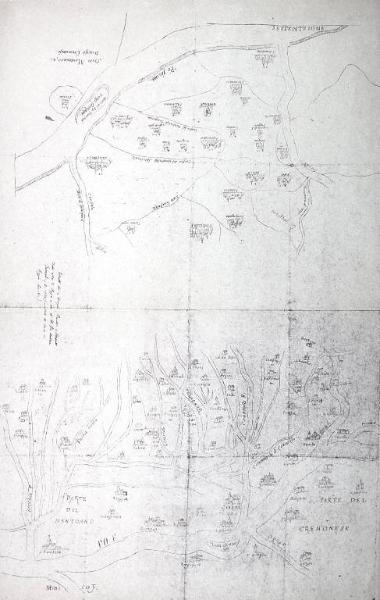 PIANTA TOPOGRAFICA DI PARTE DEGLI STATI MANTOVANO E CREMONESE