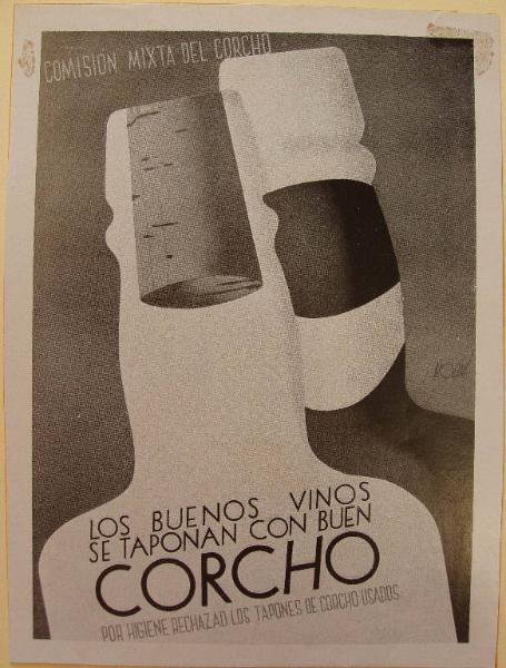 Los buenos vinos se taponan con buen corcho