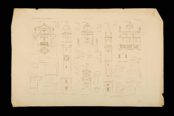 Studii architettonico ornamentali nei quali si comprendono riduzioni di fabbricati di ogni maniera variamente modificati, parti architettoniche, decorazioni, grandi suppellettili, ec., secondo richiedono i bisogni del secolo di Giuseppe Zanetti