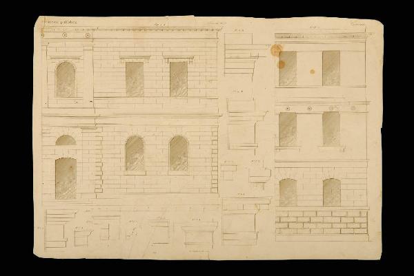 Studii architettonico ornamentali nei quali si comprendono riduzioni di fabbricati di ogni maniera variamente modificati, parti architettoniche, decorazioni, grandi suppellettili, ec., secondo richiedono i bisogni del secolo di Giuseppe Zanetti