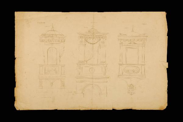 Studii architettonico ornamentali nei quali si comprendono riduzioni di fabbricati di ogni maniera variamente modificati, parti architettoniche, decorazioni, grandi suppellettili, ec., secondo richiedono i bisogni del secolo di Giuseppe Zanetti