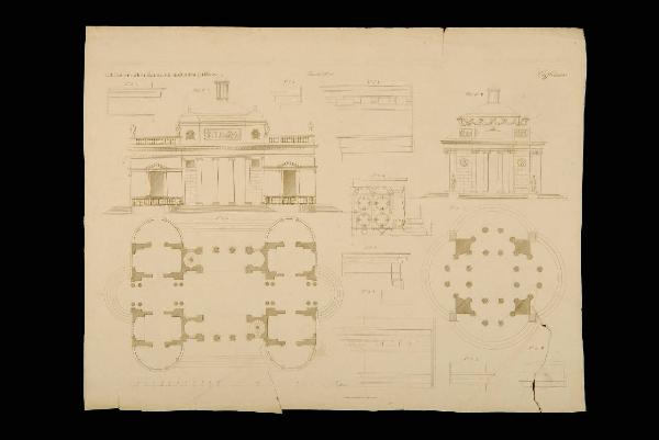 Studii architettonico ornamentali nei quali si comprendono riduzioni di fabbricati di ogni maniera variamente modificati, parti architettoniche, decorazioni, grandi suppellettili, ec., secondo richiedono i bisogni del secolo di Giuseppe Zanetti