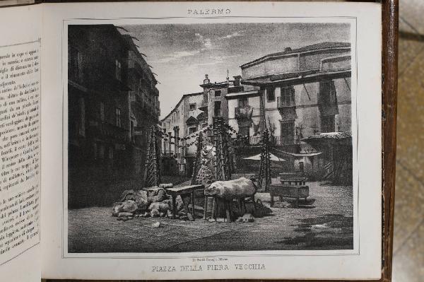 Album storico artistico. Garibaldi nelle due Sicilie ossia guerra d'Italia nel 1860. Scritta da B. G. con disegni dal vero, le barricate di Palermo, ritratti e battaglie, littografati da migliori artisti.