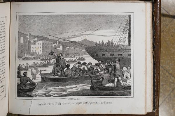 Album storico artistico. Garibaldi nelle due Sicilie ossia guerra d'Italia nel 1860. Scritta da B. G. con disegni dal vero, le barricate di Palermo, ritratti e battaglie, littografati da migliori artisti.