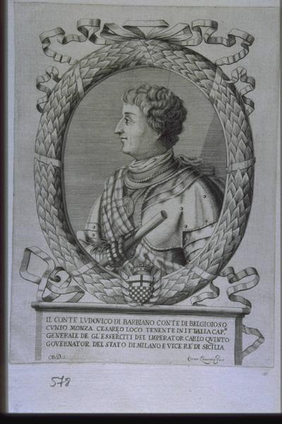 IL CONTE LVDOVICO DI BARBIANO CONTE DI BELGIOIOSO