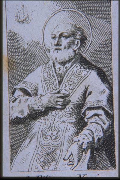 San Filippo Neri ispirato dallo Spirito Santo