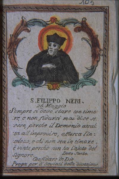 Ritratto di san Filippo Neri