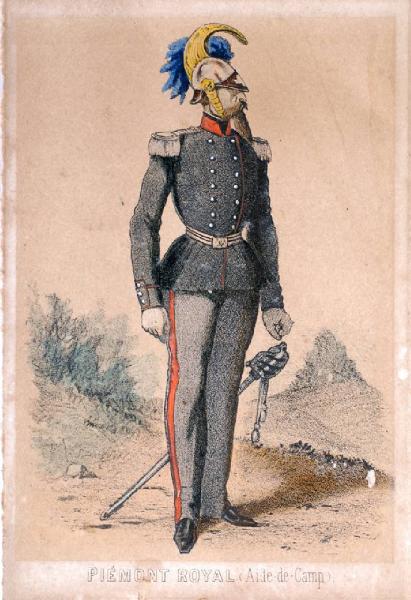 Figurini militari dell'esercito piemonterse nel 1859