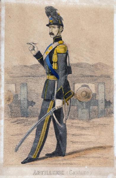 Figurini militari dell'esercito piemonterse nel 1859