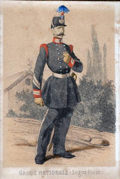 Figurini militari dell'esercito piemonterse nel 1859