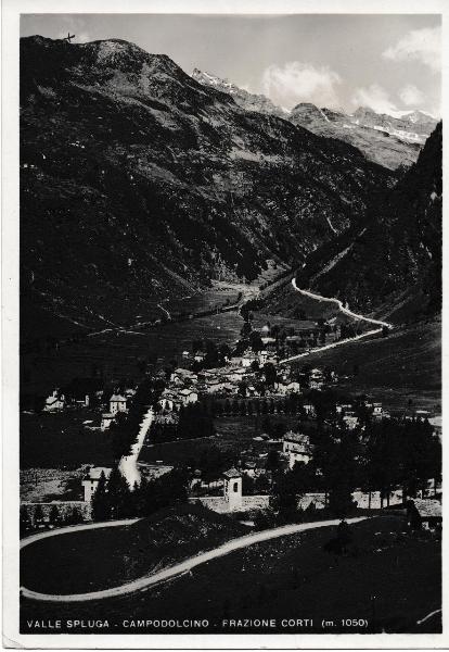 Vista della frazione Corti