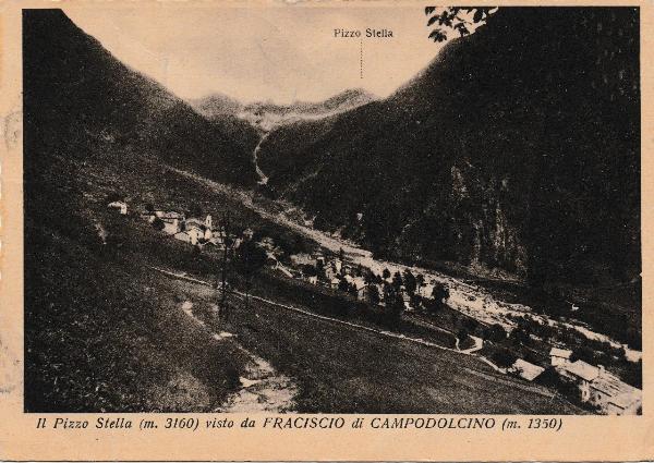 Vista dall'alto di Fraciscio