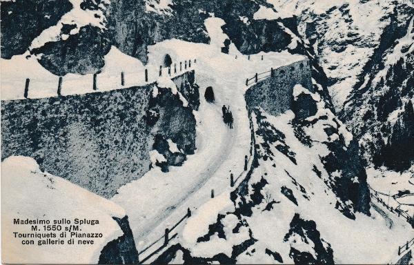 Tourniquets di Pianazzo con galleria nella neve