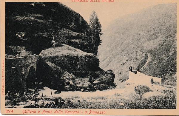 Belvedere sulla cascata di Pianazzo