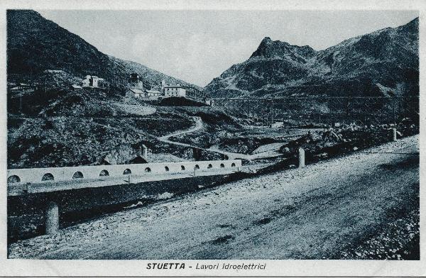 Lavori idroelettrici a Stuetta