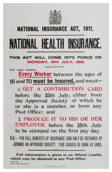 National Insurance Act, 1911 : national health insurance