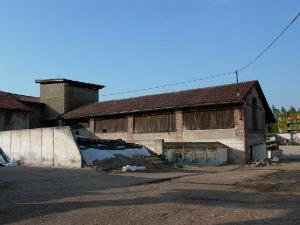 Pila della cascina Castello di Carpiano