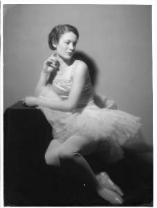 Ritratto femminile. Betty Praetorius - ballerina