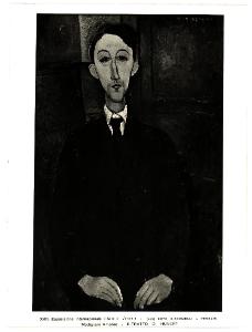 Venezia - XVII Esposizione Internazionale d'Arte - A. Modigliani, Ritratto di Hunert, dipinto