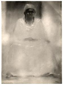 Augusto Giacometti, figura femminile, dipinto.